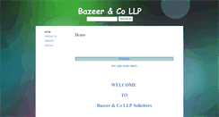 Desktop Screenshot of bazeerandco.co.uk